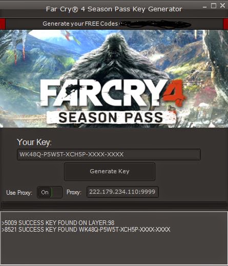 Far Cry 4 Uplay Activation Code Free